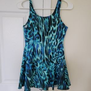 Women's tummy control one piece swimsuit (hardly used)